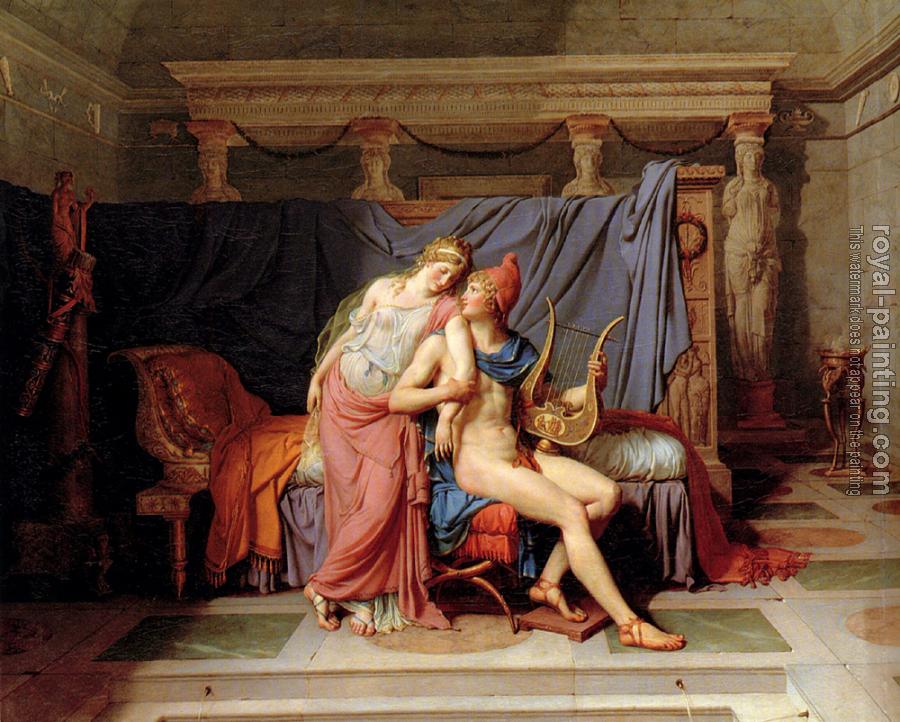 Jacques-Louis David : The Courtship of Paris and Helen